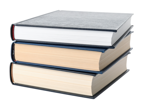 Colorful stack of books for educational and leisure reading, a visual delight