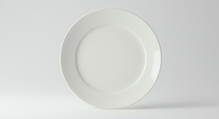 White Plate Dinnerware