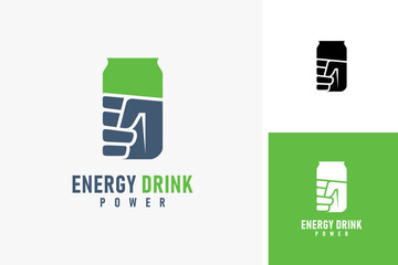 Energy drink logo symbol icon design
