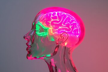 Obraz premium x ray of human brain