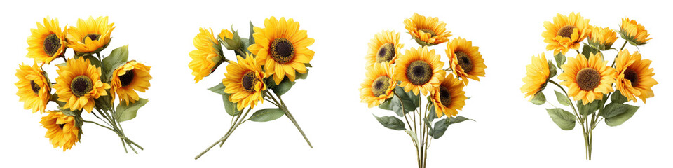 Vibrant Sunflowers - Perfect for Floral Arrangements, Celebratory Events, or Home Decor Inspiration