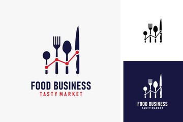 Food business logo symbol icon design