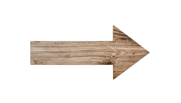 3D arrow pointing direction on white background
