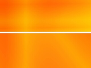 Abstract warm orange gradient, smooth, creating a consistent backdrop, with a white dividing line, for inviting website footers.