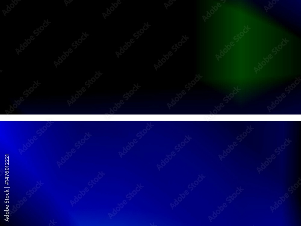 Poster abstract dark blue gradient, deep, creating a mysterious atmosphere, with a bright dividing line, fo