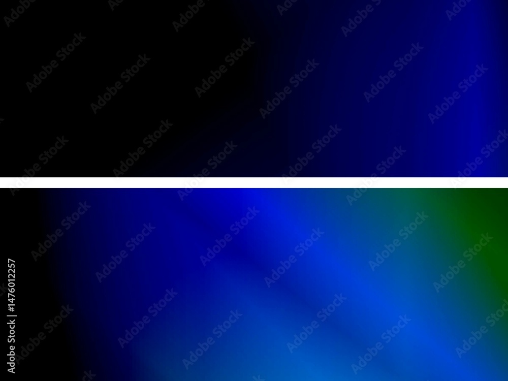 Poster abstract dark blue gradient, deep, creating a mysterious atmosphere, with a bright dividing line, fo