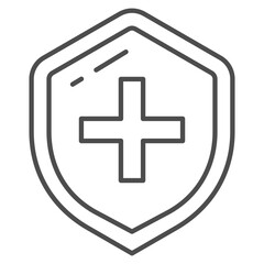 Fototapeta premium Prevention Icon Element For Design