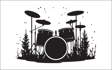 musical instruments vector illustration
