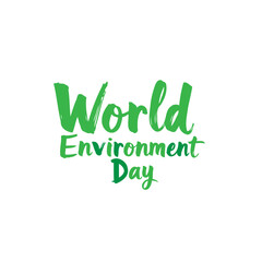 Celebrating the Planet: A World Environment Day Calligraphy Illustration