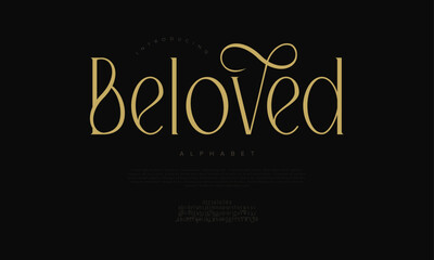 Romantic and elegant serif font with delicate swashes, perfect for wedding invites, branding, and editorial elegance