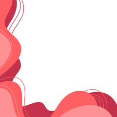 abstract background with hearts