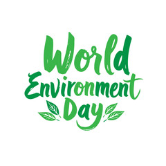 Obraz premium Celebrating global ecological balance: A vibrant World Environment Day graphic
