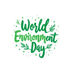 Fototapeta premium Celebrating world environment day: a call for global environmental stewardship
