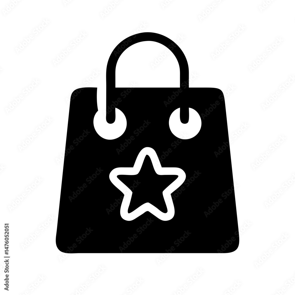 Poster abstract black background with minimalist visual design element