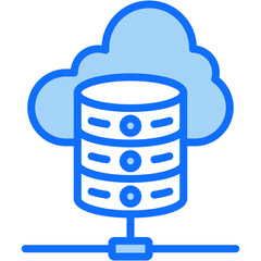 Cloud Database Icon