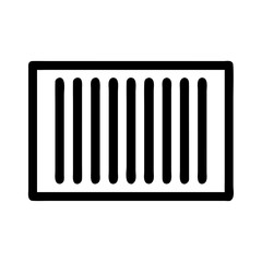 Black minimalistic backdrop ideal for use as presentation background