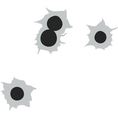 Bullet Hole Vector