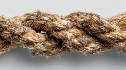 A strongly tied knot representing emotional independence and the concept of weighted detachment in relationships