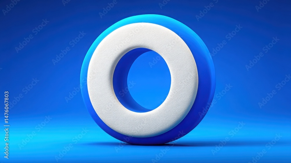Poster a captivating white and blue symbolizing zero resistance in optimized messaging for persuasive commu