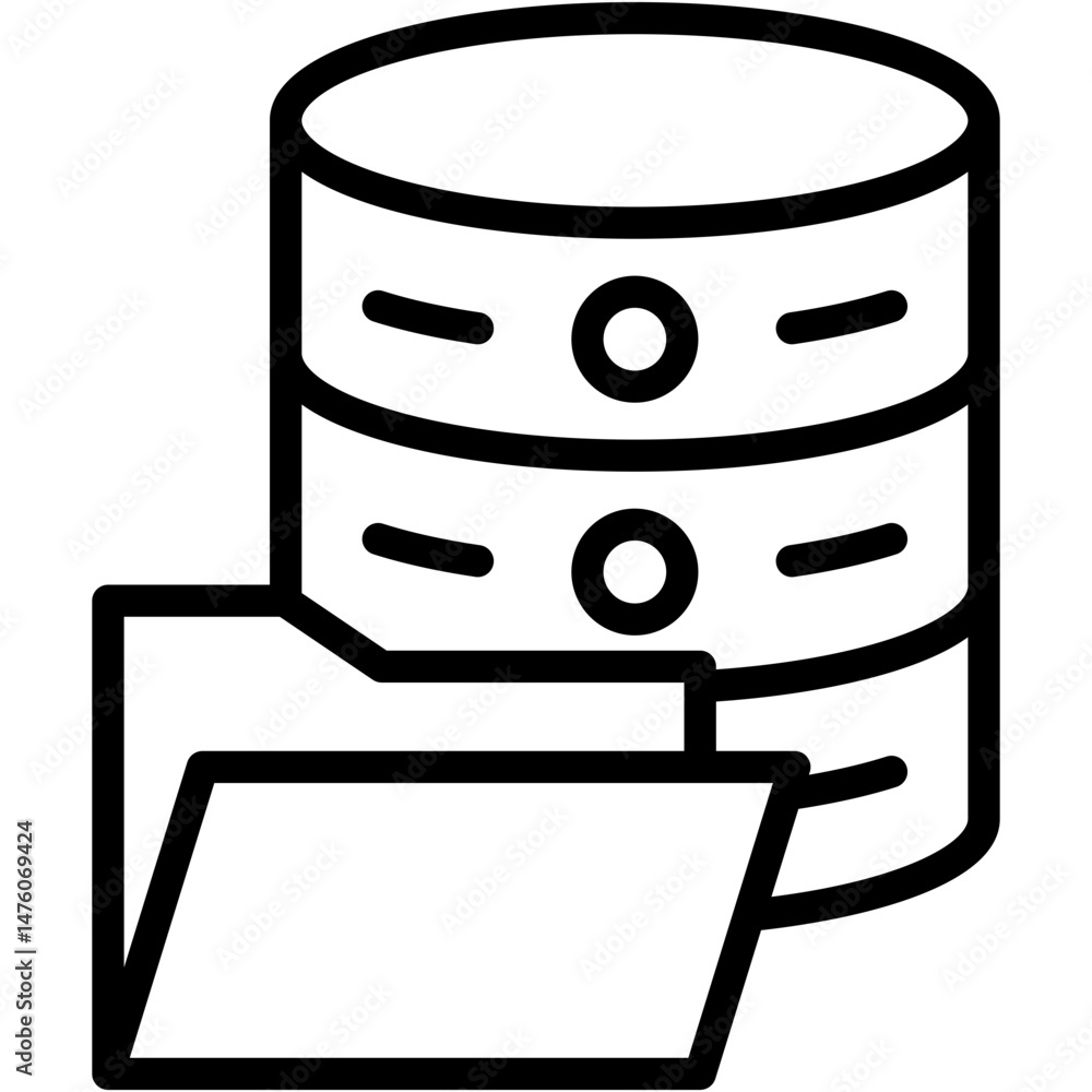 Poster database icon
