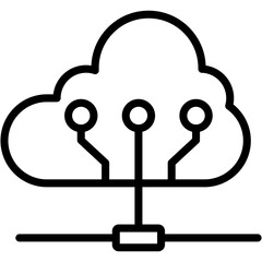 Cloud Computing Icon