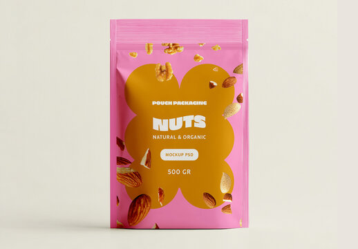 Pouch Packaging Mockup