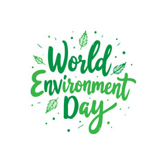 Fototapeta premium Celebrating global harmony: A vivid illustration for World Environment Day