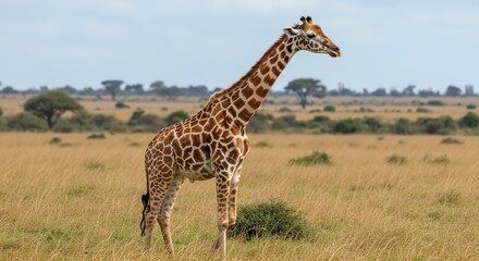 Obraz premium Giraffe in African Savannah