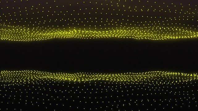 trapcode wave dot particle background abstract digital animation
