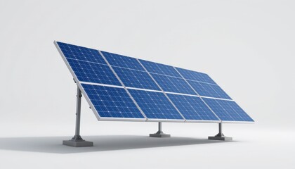 Harnessing solar energy solar panel installation renewable energy sector modern environment outdoor view sustainable concept