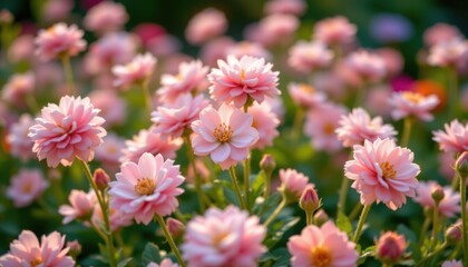 Fototapeta premium Budding blossoms flower garden photography natural light close-up floral beauty