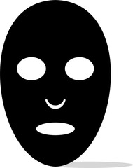 Face mask sheet charcoal