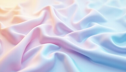 Obraz premium Abstract silky texture in soft pastel colors.