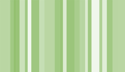 Green and white Vertical Stripes seamless pattern background. Vector illustration.