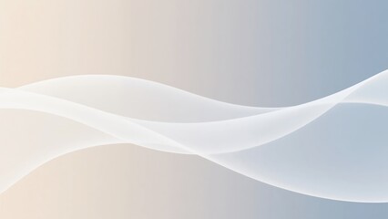 Light Waves And Curves Background