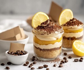 Lemon Tiramisu Parfaits