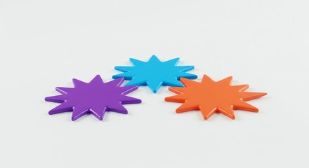 Colorful Star Shapes
