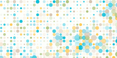 A lively composition of colorful orbs in various hues floating freely, with a sense of playful movement and a cheerful, festive atmosphere.