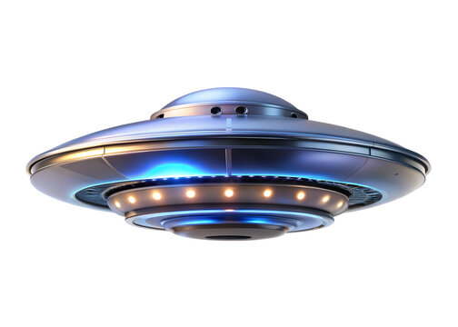 3d ufo ship clipart png image on transparent background
