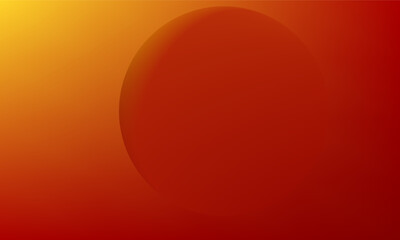 Abstract combined red and yellow with circle variation background for presentation brochure or wallpaper