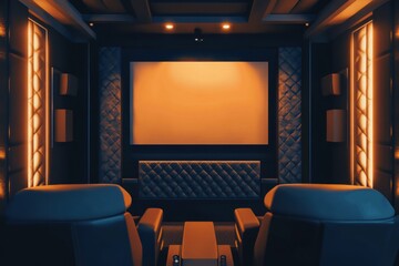 Luxurious home theater (10)