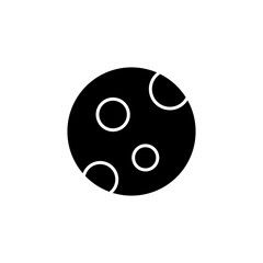 moon, moonlight, night icon vector