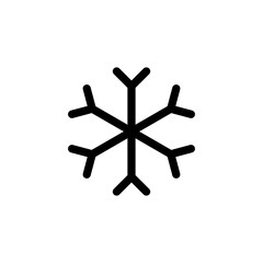 snowflake, winter, cold weather icon