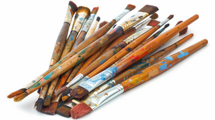 Obraz premium set of brushes
