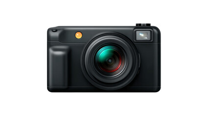 Fototapeta premium Compact camera isolated, transparent background