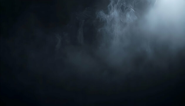 Dramatic smoky texture, ethereal vapor swirls against a dark background. Ideal for overlay, design element, or atmospheric backdrop.