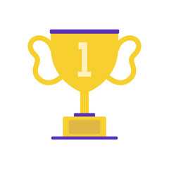 Gold First Place Trophy