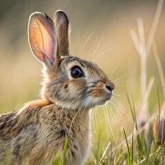 Fototapeta premium Rabbit in Meadow
