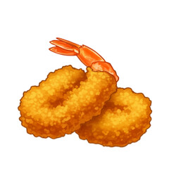Fried shrimp 