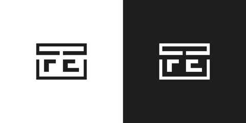 Letter FE Logo Design